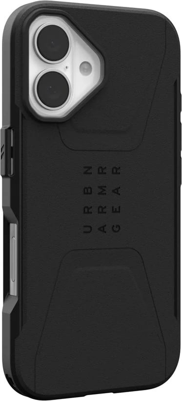 Mbështjellës Urban Armor Gear Civilian për celular, për Apple, 6.1", e zezë