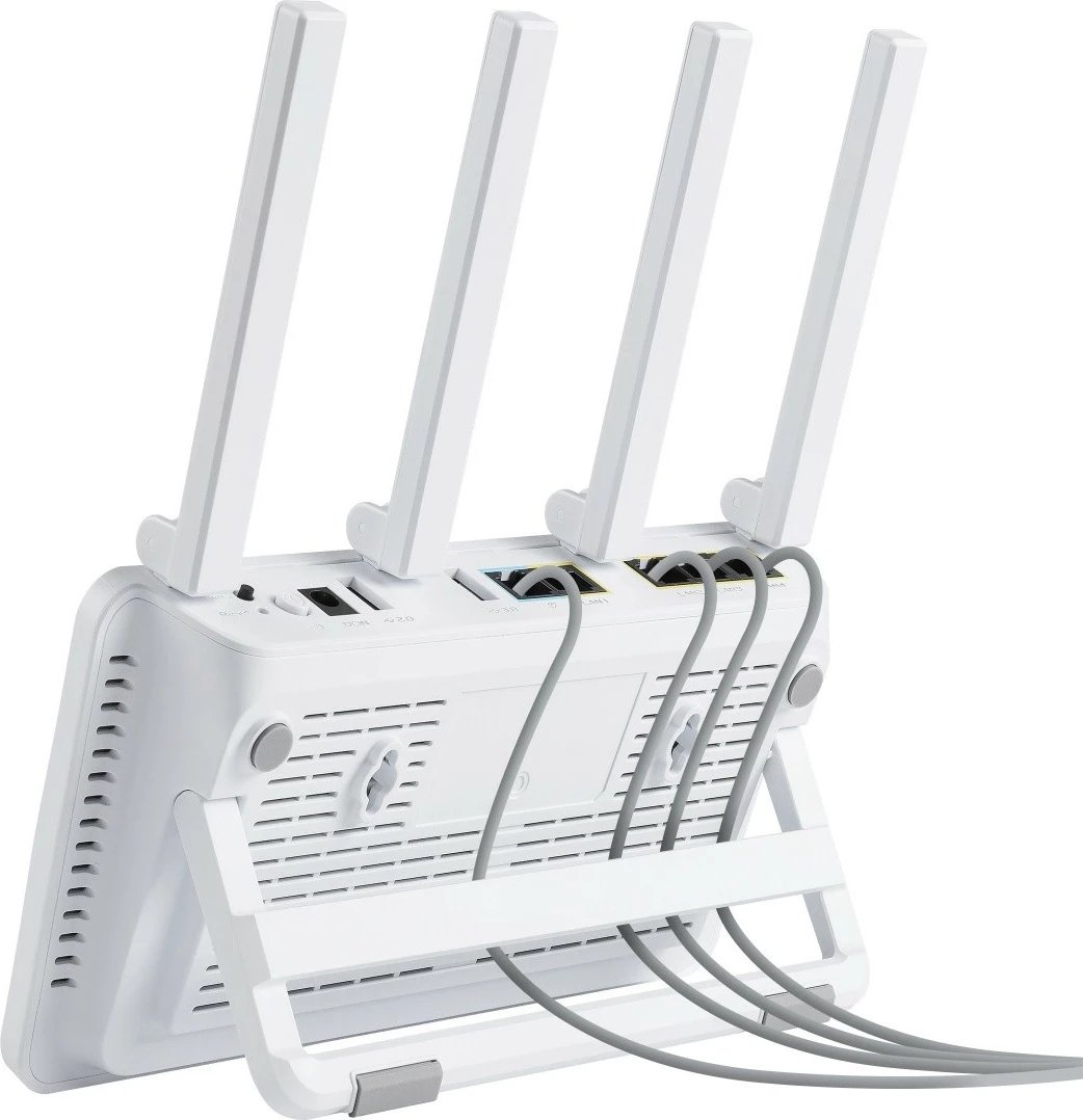 Router Asus EBR63 ExpertWiFi AX3000, i bardhë
