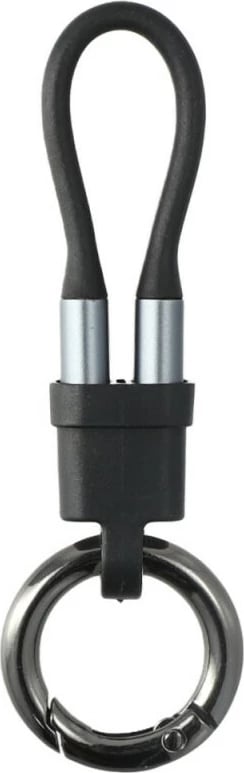 Set kabllo USB-C 4smarts, 7.5cm, me unazë çelësi, ngjyra të përziera