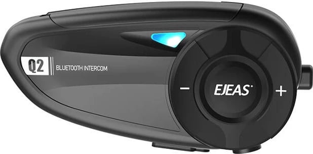 Interkom për motoçikletë EJEAS Q2, Bluetooth 5.1, IP65, i zi