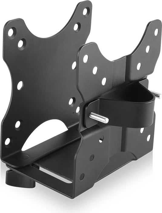Raft për miniPC ICY BOX IB-MSA102-VM, montim në tavolinë, VESA 75x75/100x100 mm, i zi