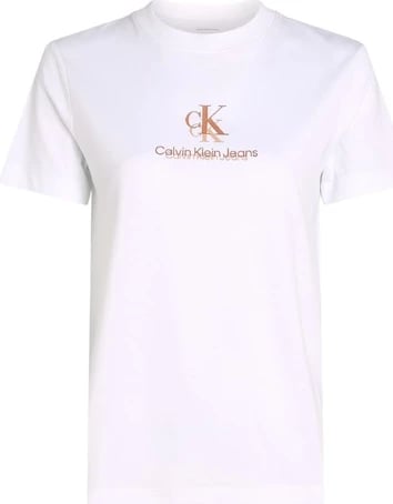 Maicë për femra Calvin Klein Jeans, të bardhë