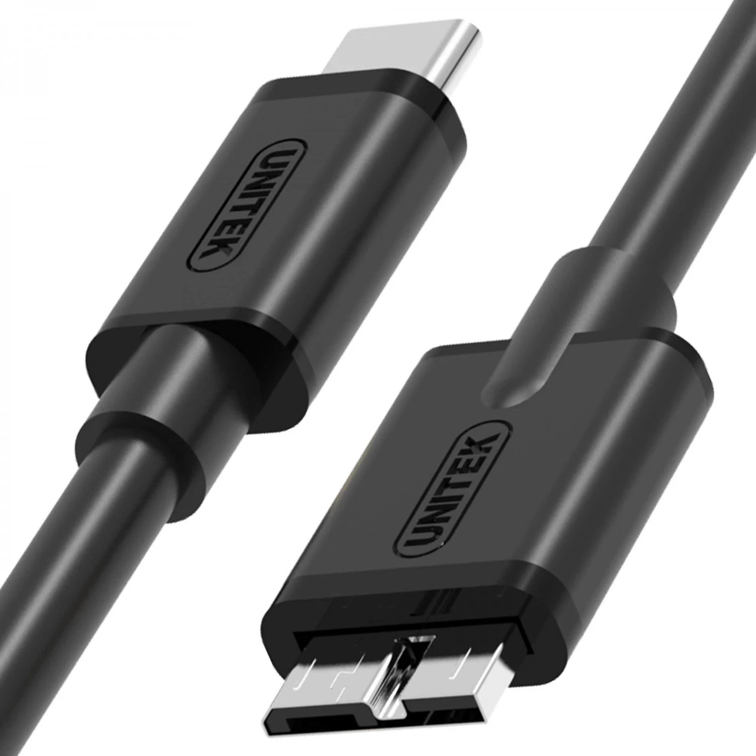 Kabllo Unitek USB-C, 1m,  e zezë