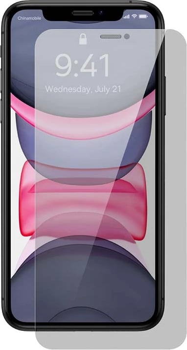 Mbështjellës xhami Baseus SGBL060402 për iPhone X/XS/11 Pro, 0.3mm, 2 copë, i zi