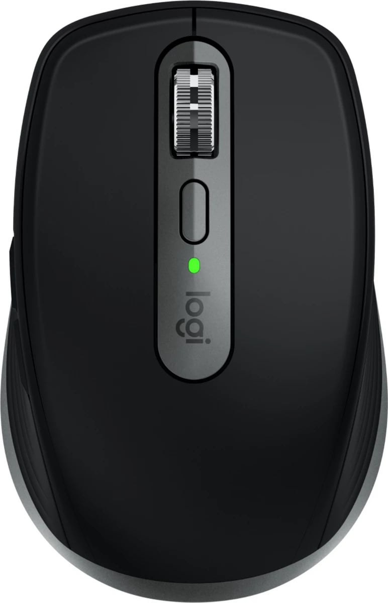 Maus Logitech MX Anywhere 3S për Mac 910-006947, kompakt, Bluetooth, rikarikues USB‑C, i zi