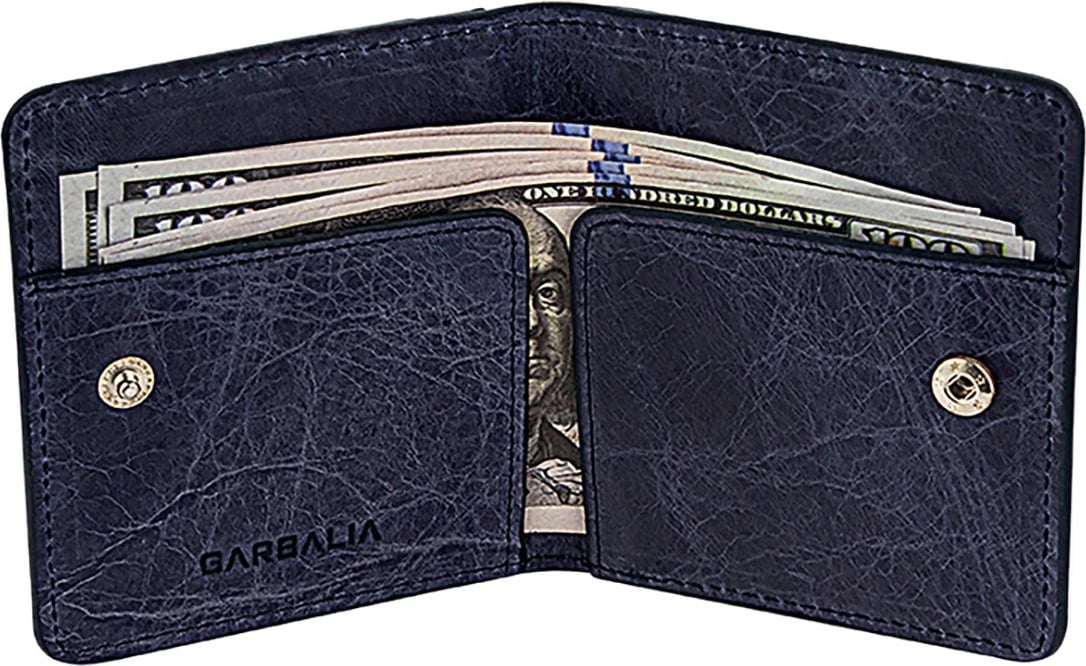 Portofol për burra, ngjyrë kaltër e errët, Zoozie Bags Regina