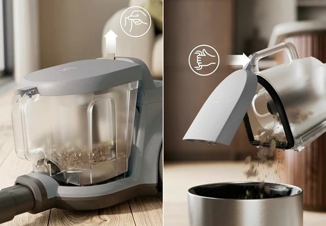 Fshesë Electrolux EL51A2UG pa qese, Gri