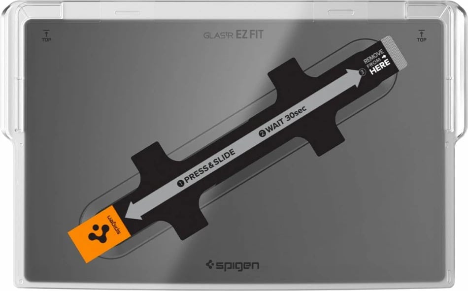 Xham mbrojtës Spigen Glas.tR EZ Fit për Tesla Model X 2022 / Model S 2021, Transparent