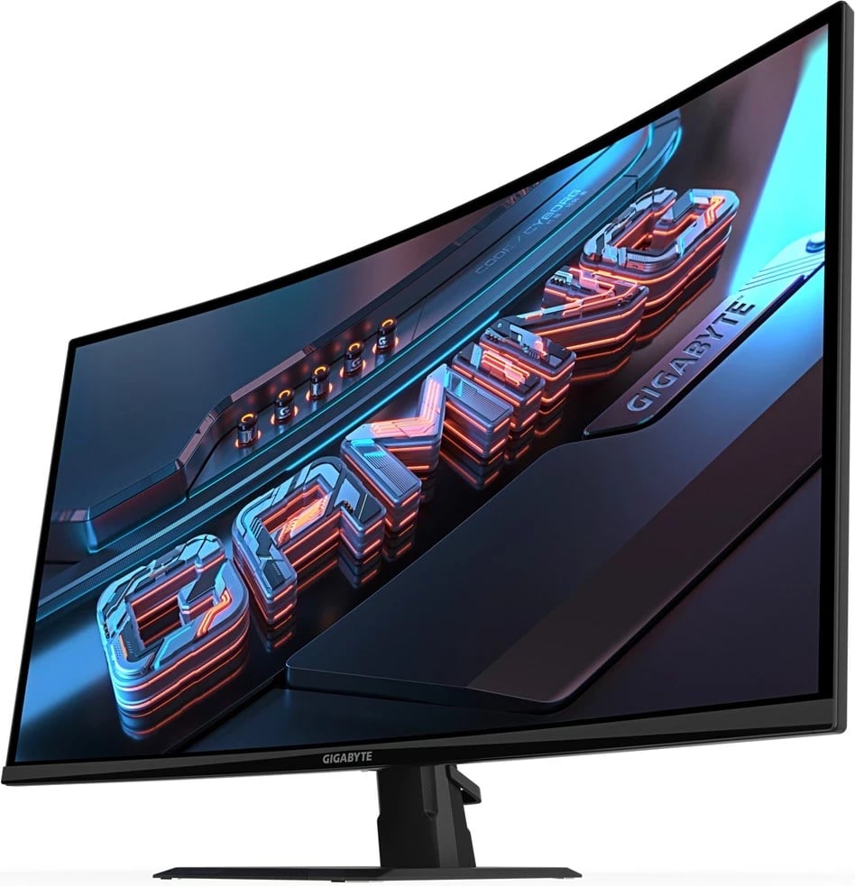 Monitor gaming Gigabyte GS32QCA, 31.5", Quad HD, 180 Hz, LED, i zi