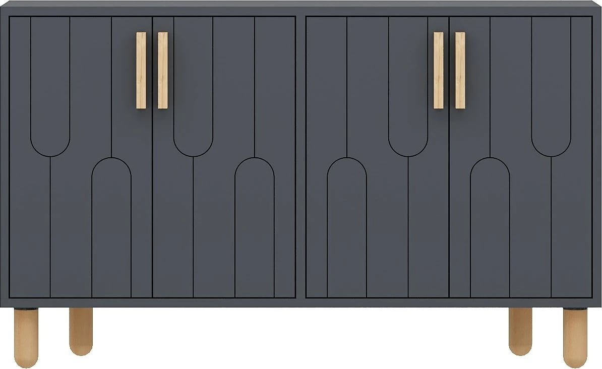 Konsol Vincent, ngjyrë antracit