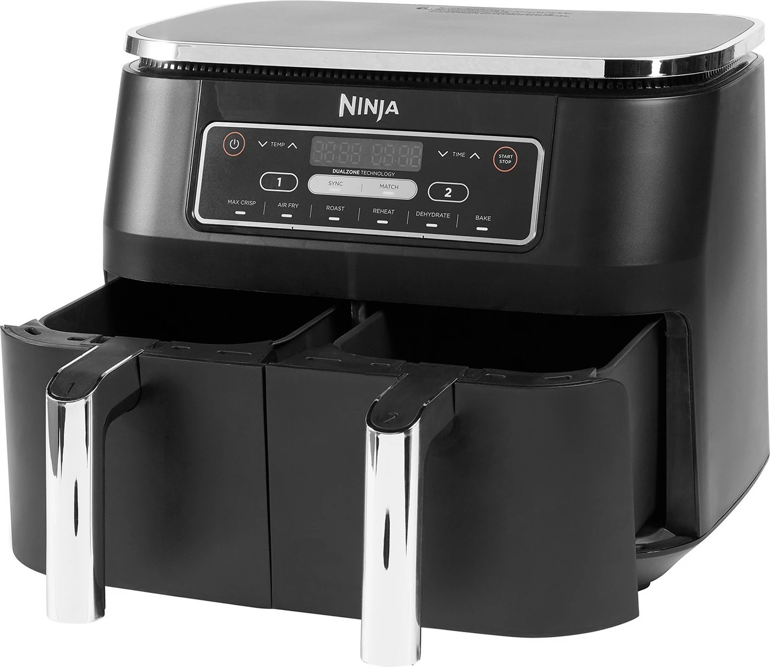 Fritezë me ajër të nxehtë Ninja AF300, 7.6 L, e zezë