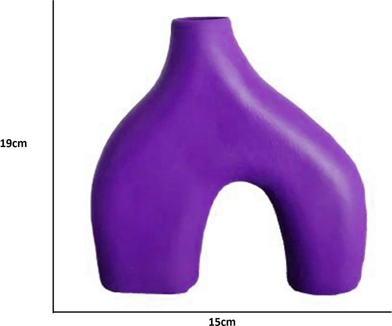 Set vazo skandinave, ngjyrë e purpurt, Evila Originals Set vazo skandinave, ngjyrë e purpurt, Evila Originals