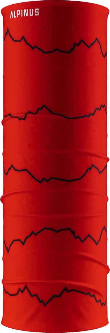 Komin Alpinus unisex, i kuq