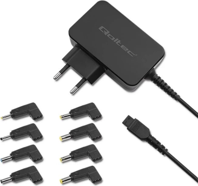 Adapter energjie Qoltec 51025 për brenda, i zi