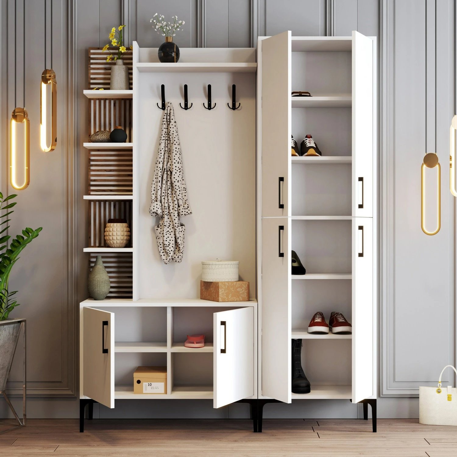 Stendë korridori Skye Decor, Viyana DA, e bardhë