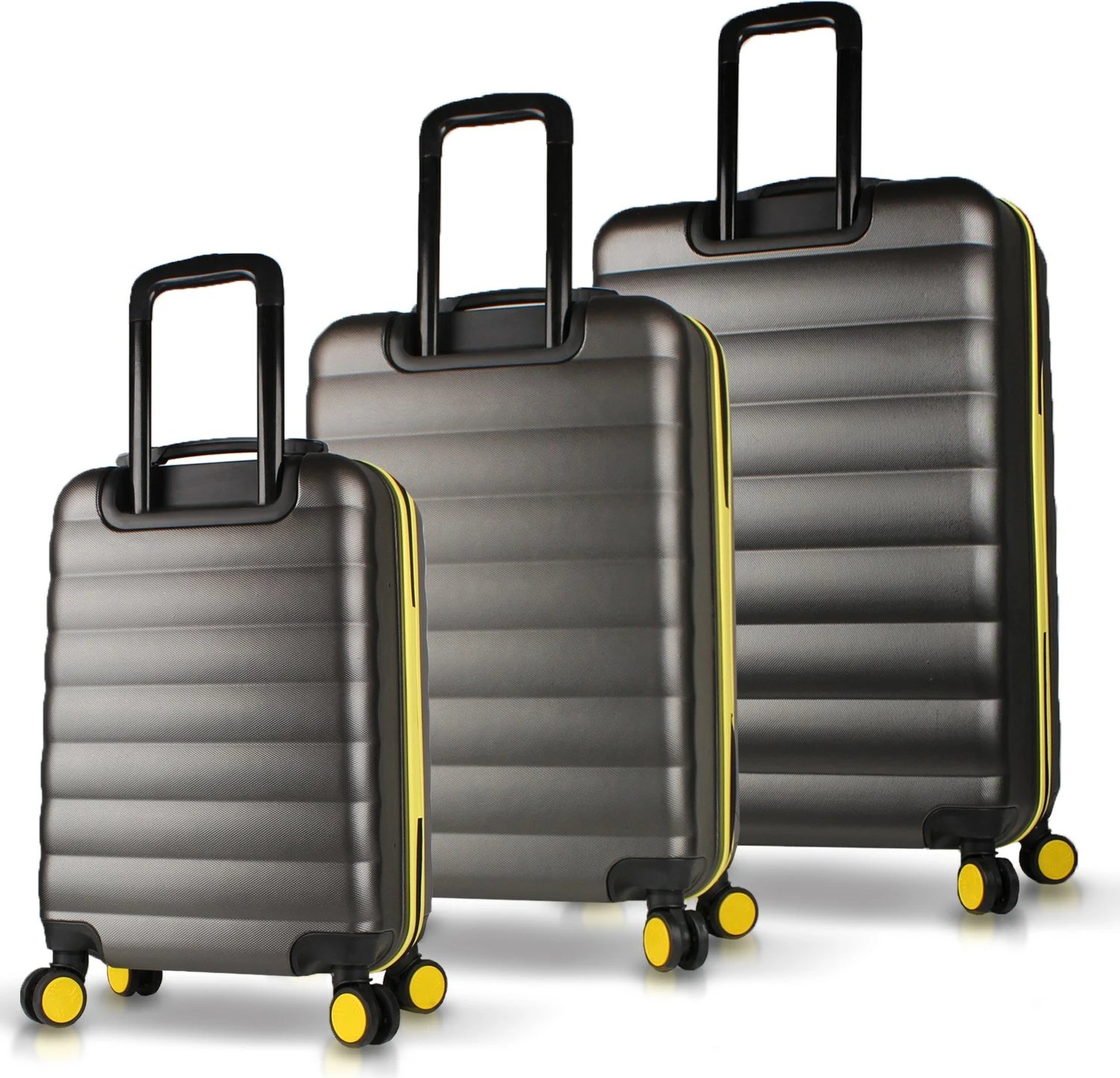 Set valixhesh (3 copë), Zoozie Bags, 6452, ngjyrë antracit