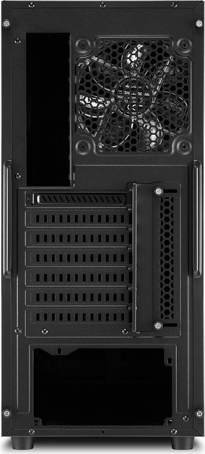 Kasë Sharkoon S25-W, Midi Tower, ATX, micro ATX, Mini-ITX, e zezë