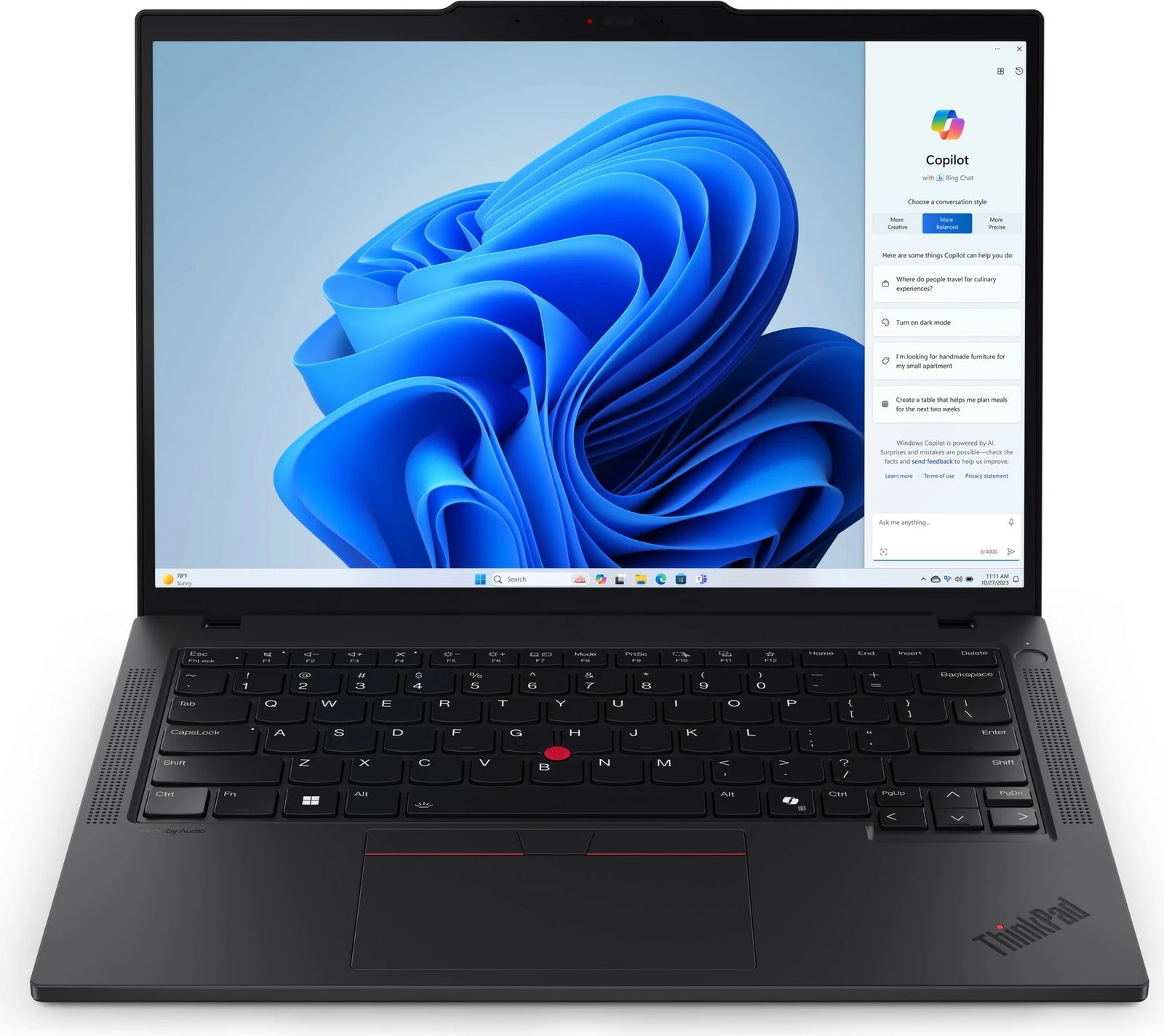 Laptop Lenovo ThinkPad T14, Intel Core Ultra 5, 16 GB RAM, 512 GB SSD, 14 inch, i zi