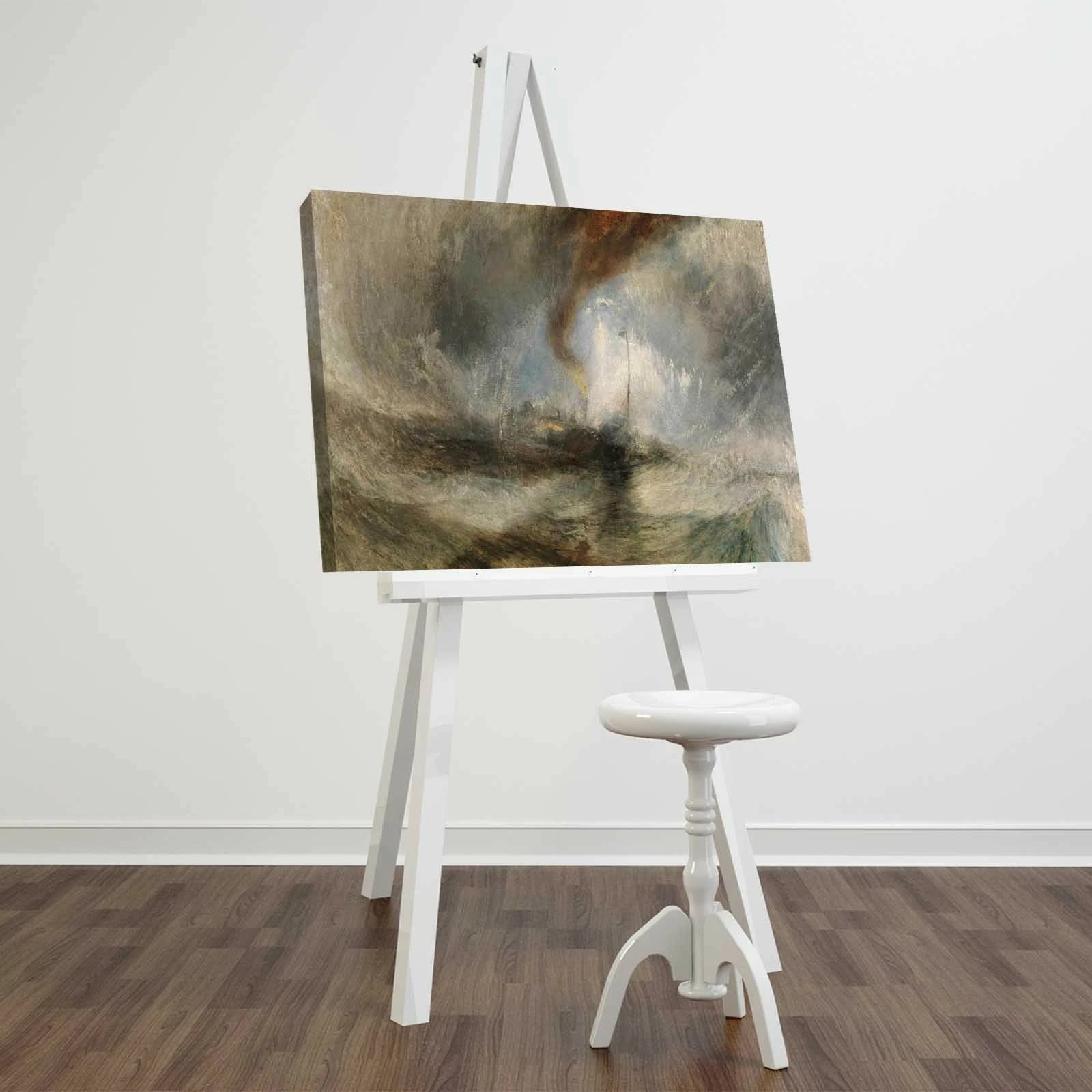 Pikturë dekorative në kanavacë Wallity, FAMOUSART-083, shumëngjyrëshe, 45x70cm