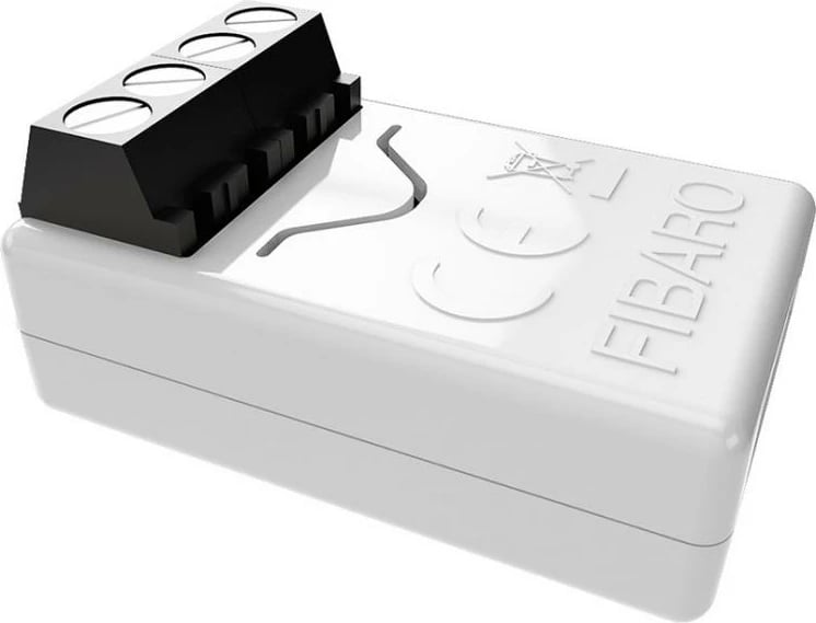 Modul smart, FIBARO Smart Implant FGBS-222 (FGBS222), integrim me hyrje/dalje, e bardhë