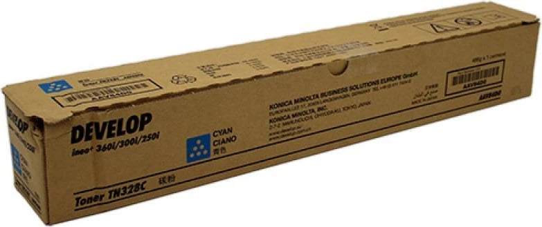 Toner, Develop, TN-328 (AAV84D0), rendiment deri 24000 faqe, cyan
