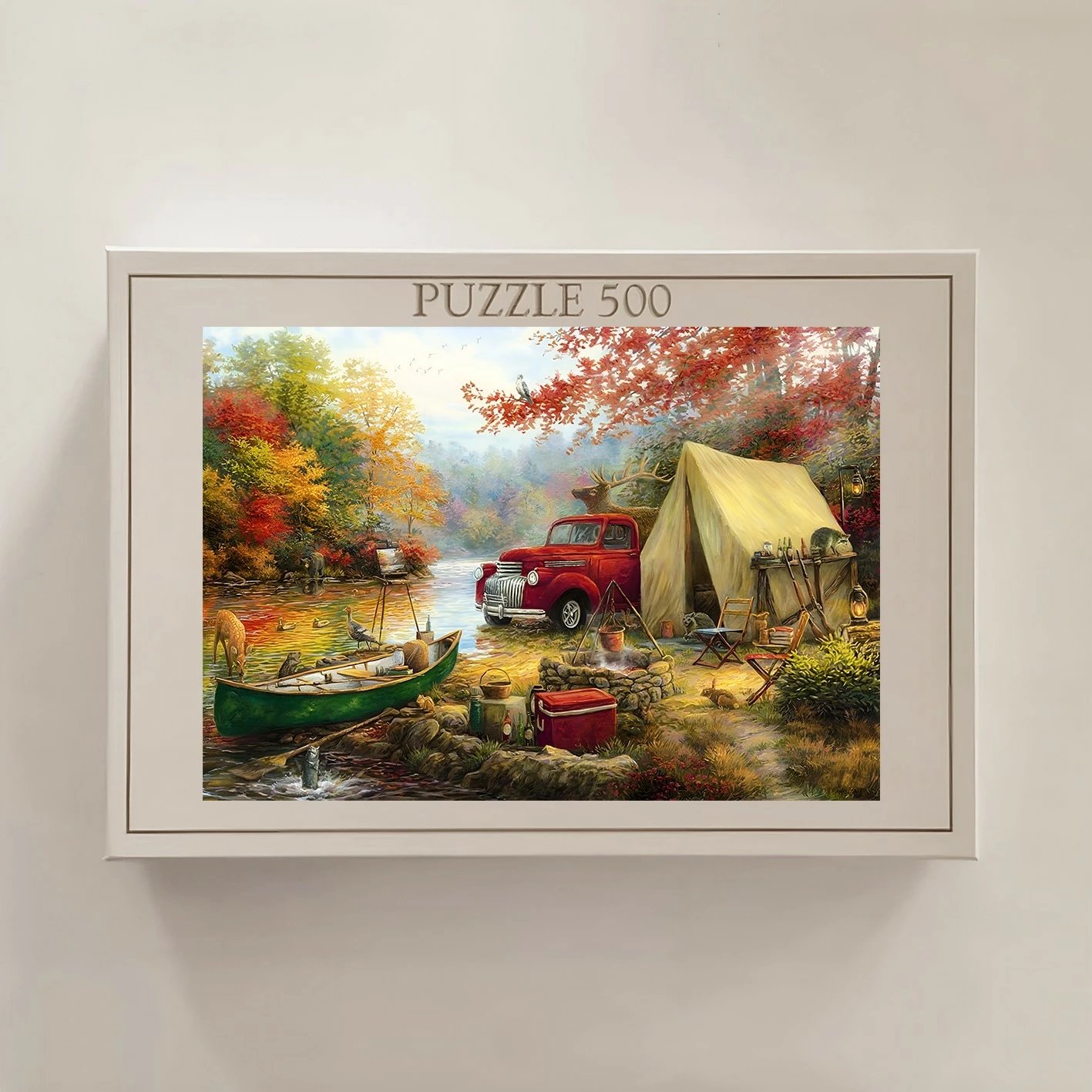 Puzzle 500 copa, Evila Originals, shumëngjyrësh, PZL_011_500