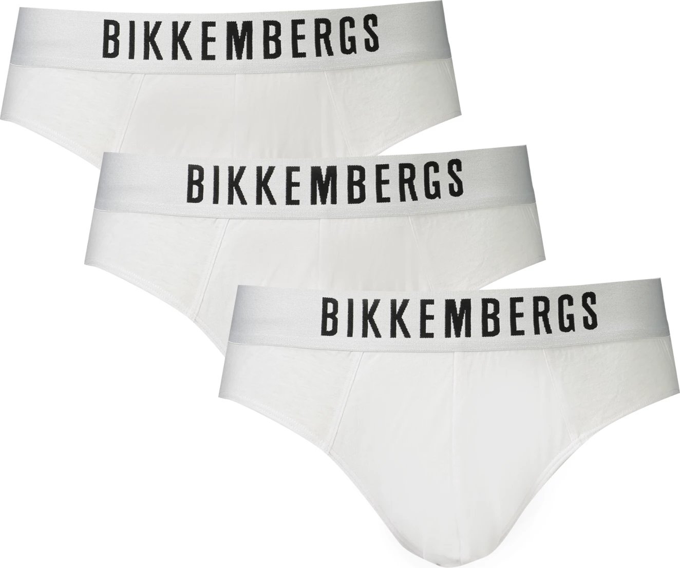 Të brendshme për meshkuj BIKKEMBERGS Slip, të bardha