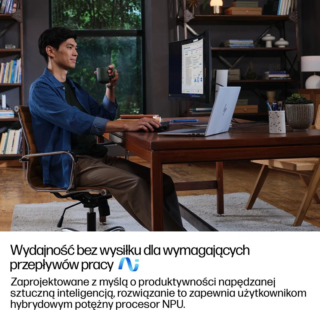 Laptop HP EliteBook 8 G1a, Ryzen AI 7 PRO 350, 14" WUXGA, 24GB RAM, 512GB SSD, Pike silver aluminium