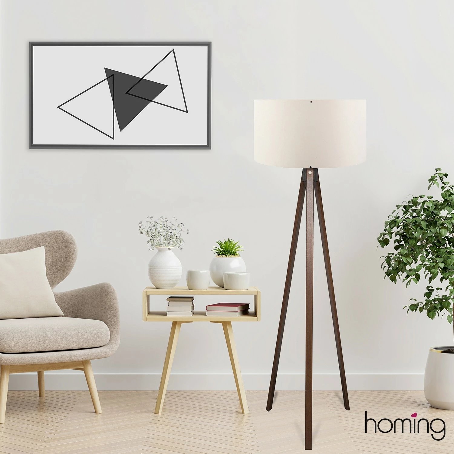 Llambë dyshemeje Opviq, krem, AYD - 2221