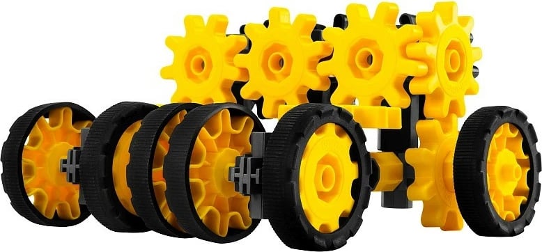 Set blloqe ndërtimi Korbo Machine 61 pjesë, plastikë, shumëngjyrëshe