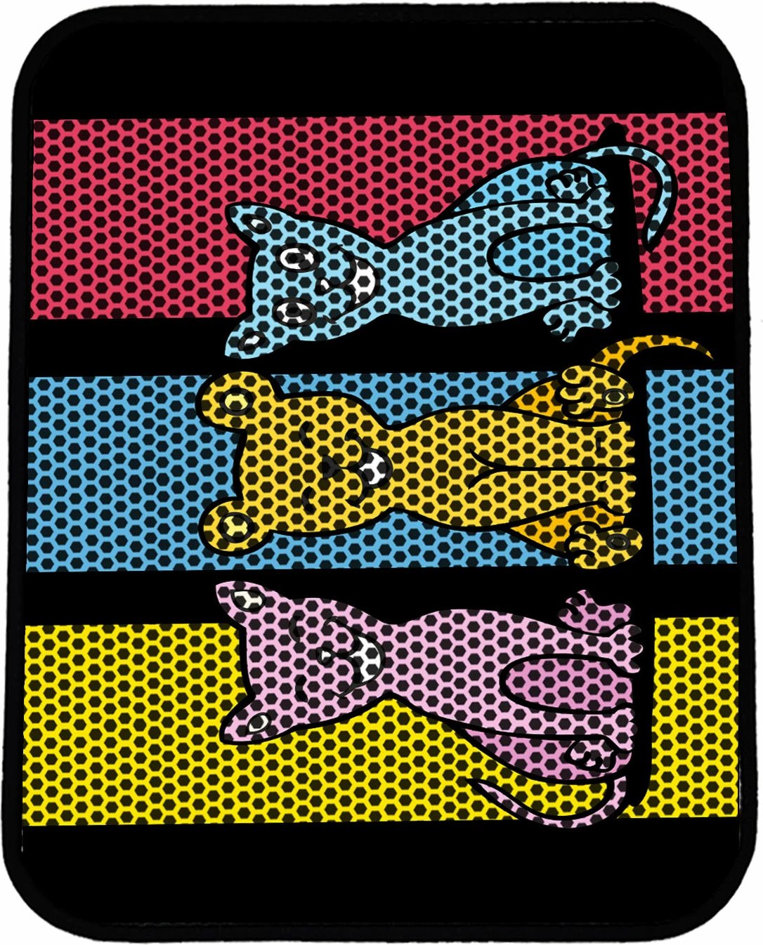 Tapet për rërë mace, shumëngjyrësh, Nrszn0040