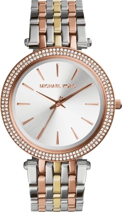 Orë dore MICHAEL KORS MK3203 për femra, trengjyrëshe