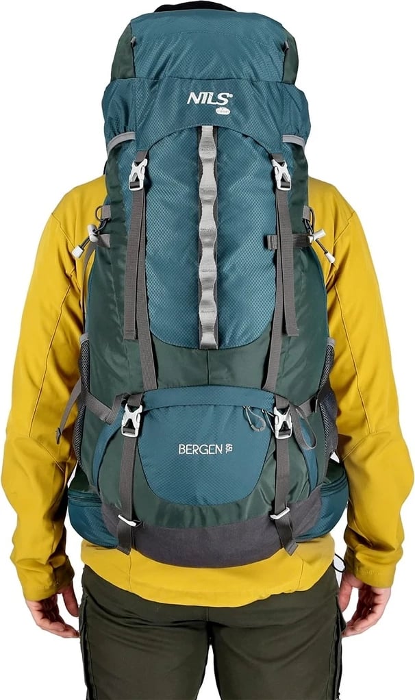 Rrugësak NILS eXtreme NC1949 Bergen, 65l, Jeshil