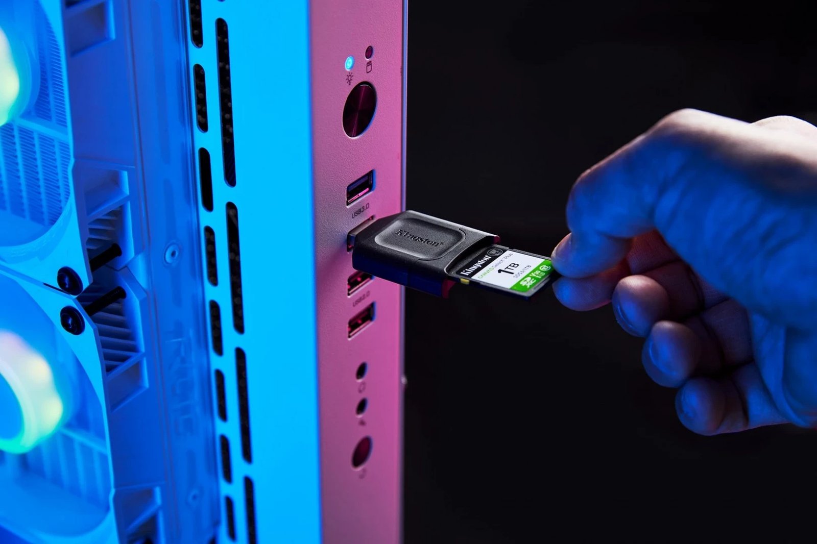 Kartë memorie SDXC Kingston Canvas Select Plus Gen3, 1TB, 150MB/s, UHS-I U3 V30, E zezë