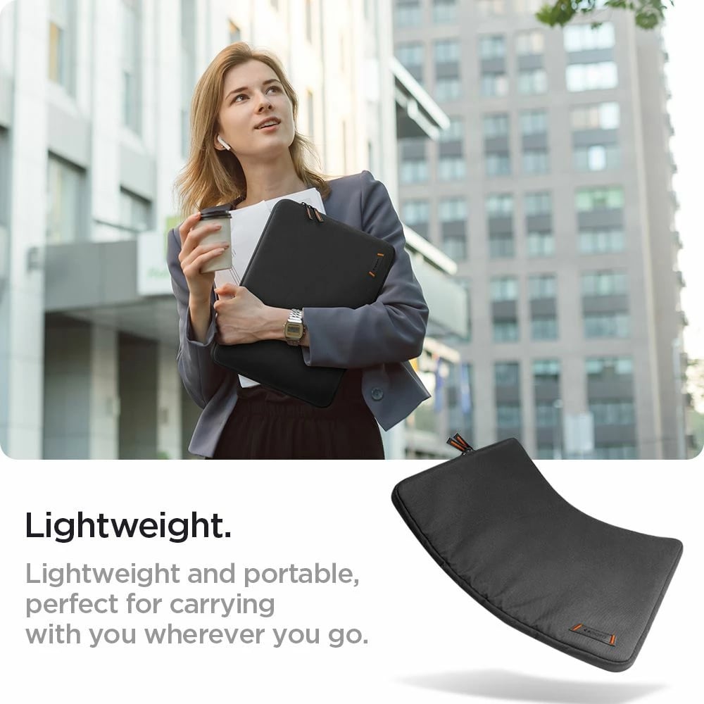 Mbështjellës laptopi Spigen Basic Pouch 15-16", i zi