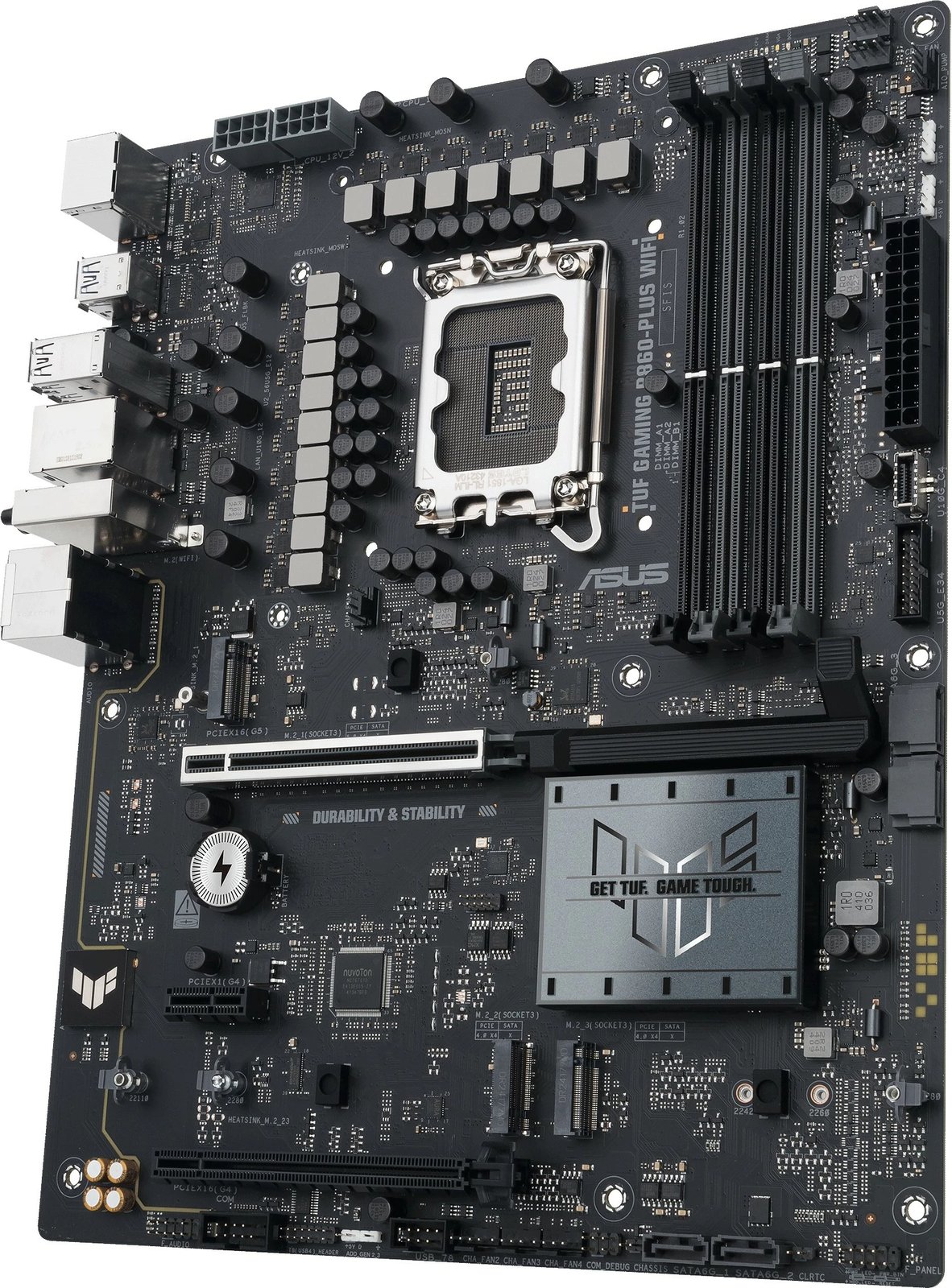 Pllakë amë ASUS TUF GAMING B860-PLUS WIFI, LGA1851, ATX