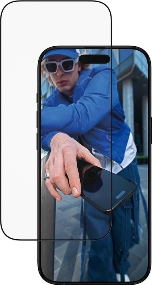 Mbështjellës xhami PanzerGlass Ultra-Wide Fit për iPhone 17 Air transparent