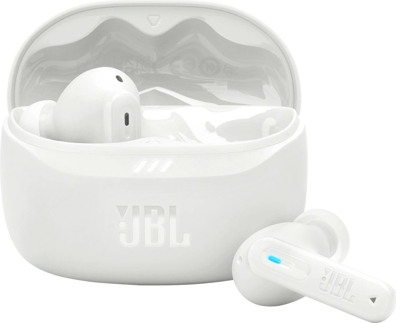 Kufje JBL Tune Beam 2, Bluetooth, pa tela, të bardha Kufje JBL Tune Beam 2, Bluetooth, pa tela, të bardha
