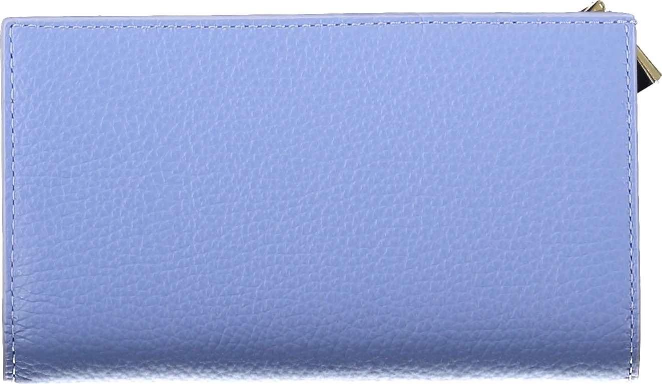 Portofol për femra COCCINELLE Metallic Soft, kaltër e çelët