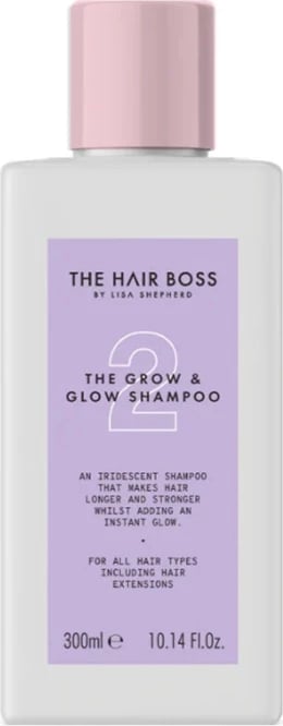 Shampon për femra The Hair Boss Grow & Glow Shampoo, 300ml