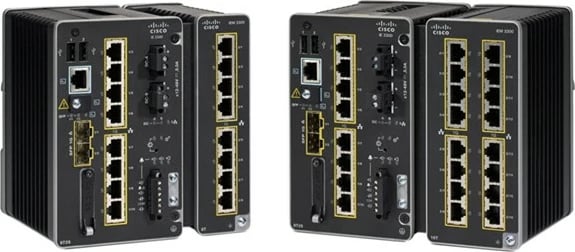 Switch Cisco Catalyst IE3300, 16 porta Gigabit Ethernet, industrial, i zi