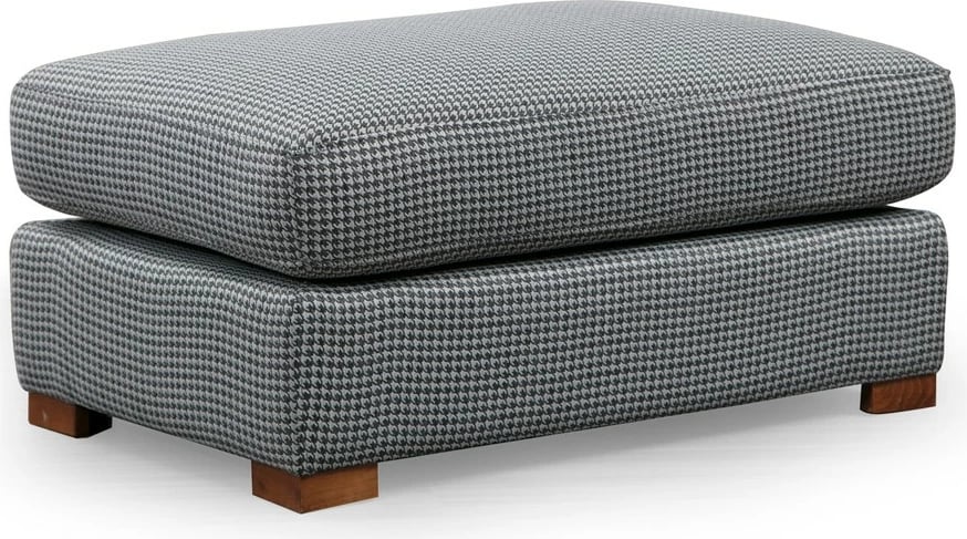 Këndare Atelier del Sofa, Loop 2, ngjyrë gri e çelët, me pouf