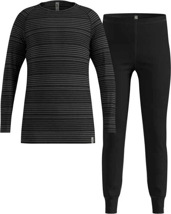 Set i brendshmeve termike Odlo ACTIVE WARM SET, 92 cm, e zezë