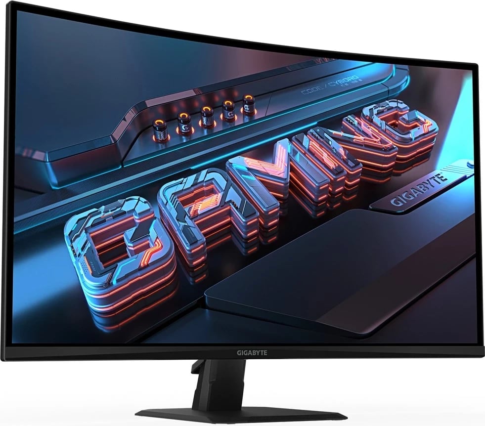 Monitor gaming Gigabyte GS32QCA, 31.5", Quad HD, 180 Hz, LED, i zi