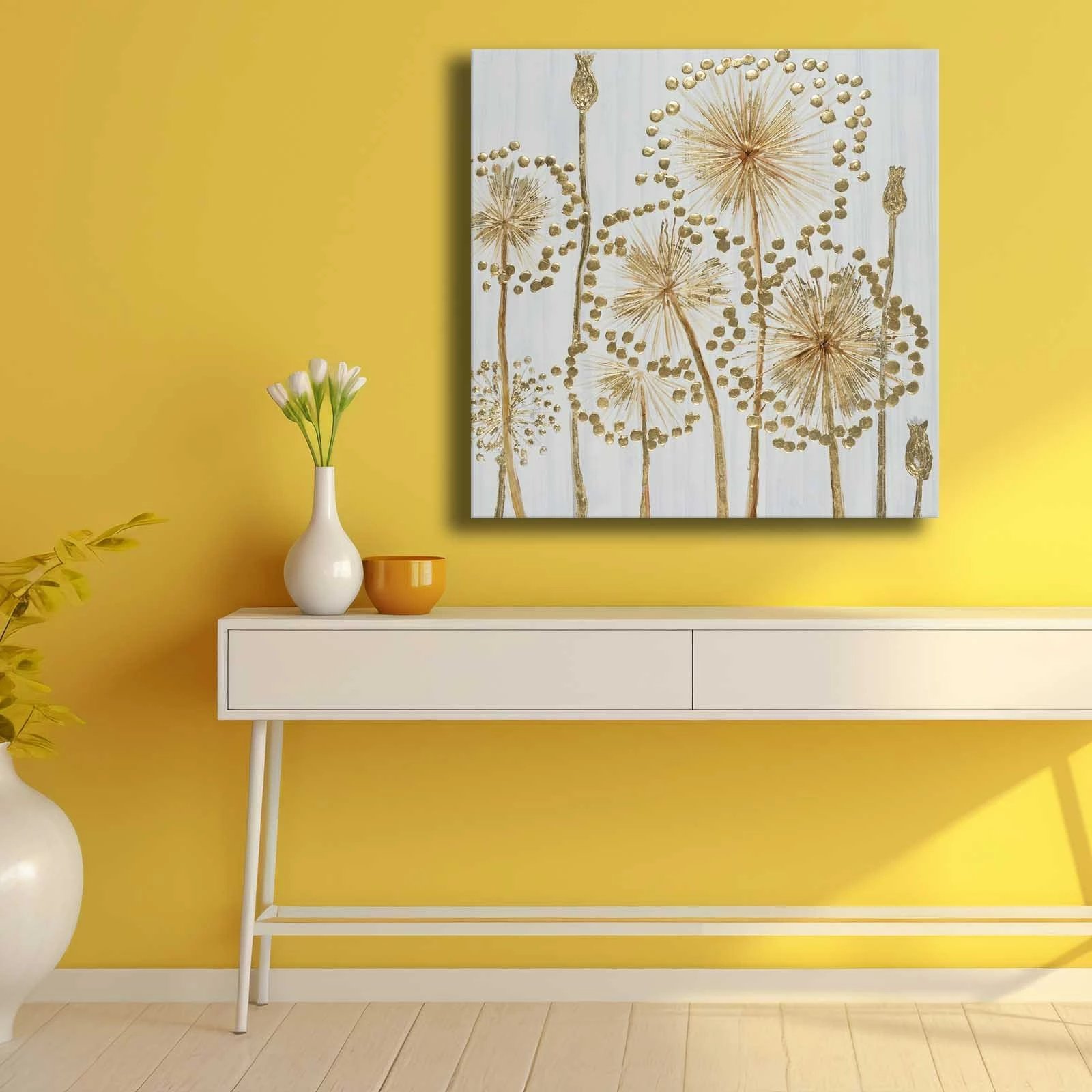 Pikturë dekorative në kanavacë, shumëngjyrëshe, Wallity 6969softc-038, 69x69cm