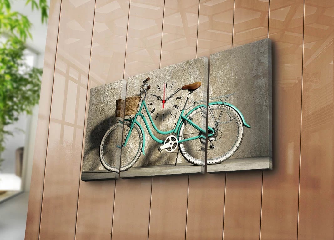 Orë muri dekorative në kanavacë (3 pjesë), Wallity, 3P204045CS-14