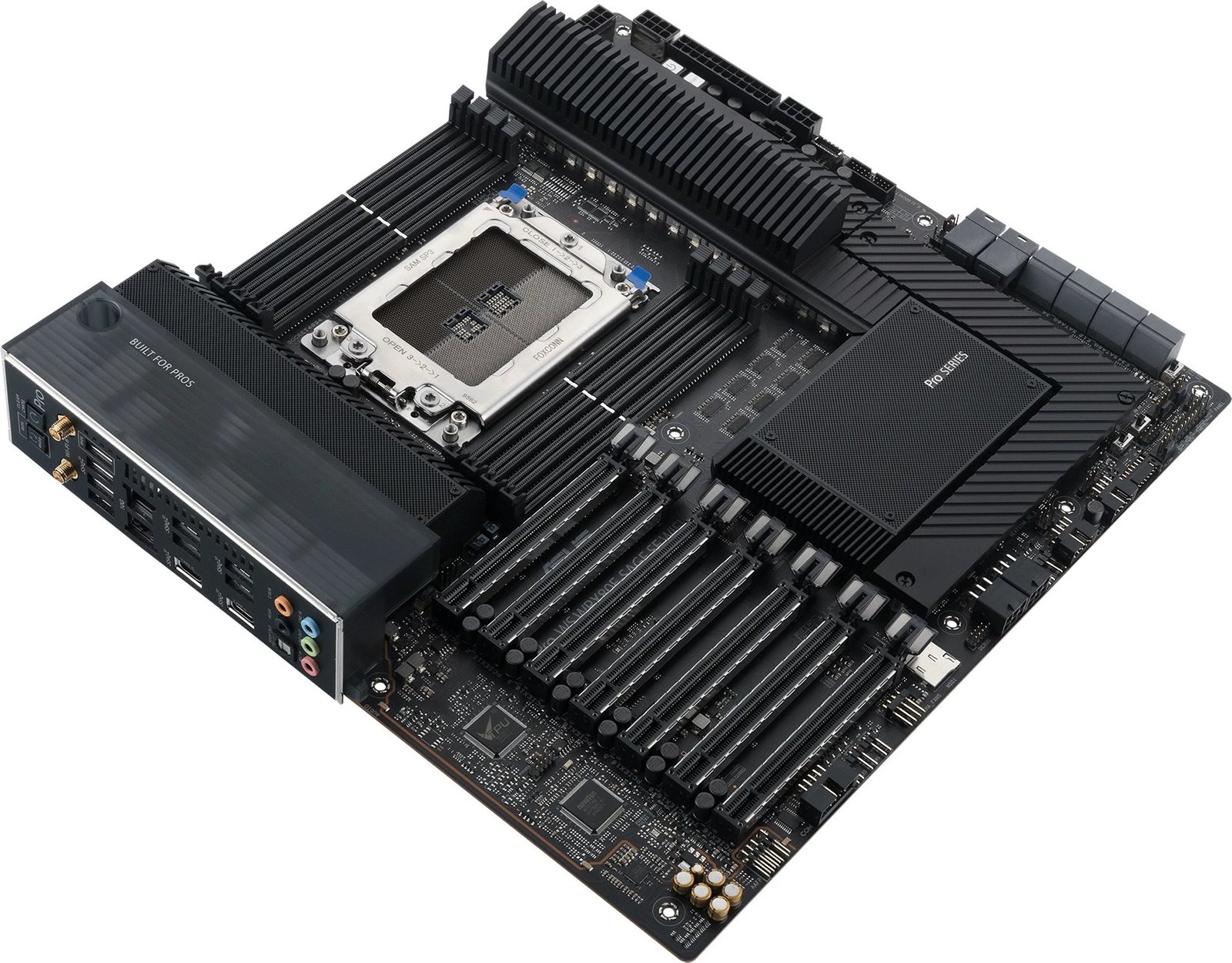 Pllakë amë ASUS Pro WS WRX80E-SAGE SE WIFI II, Socket sWRX8, AMD Ryzen Threadripper PRO, 2.05 TB, e zezë
