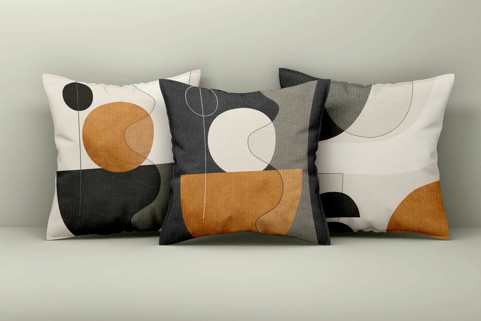 Set mbulesash jastëkësh (3 copë), dizajn Aberto, Asr_plw25 - 22