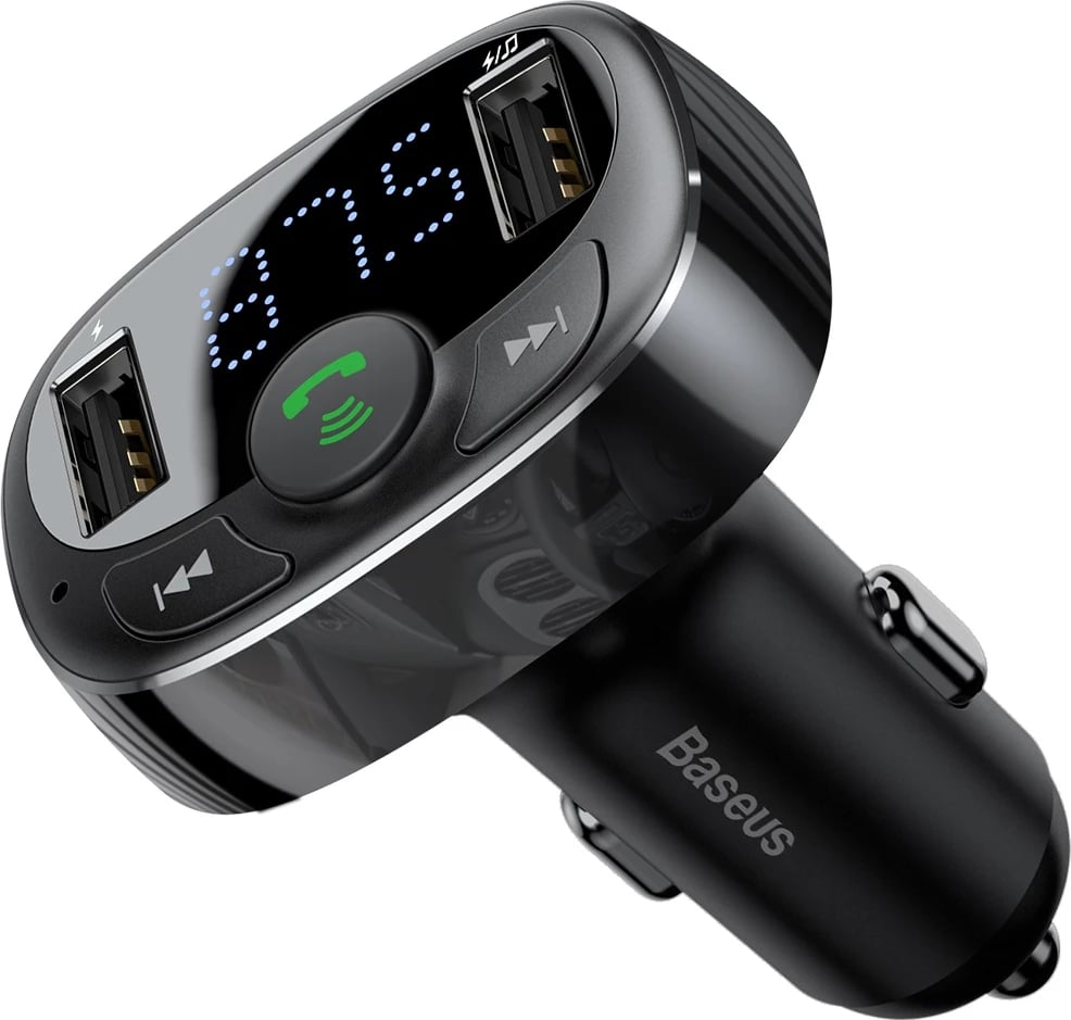 Transmetues Bluetooth / karikues veture Baseus S-09A, i zi Transmetues Bluetooth / karikues veture Baseus S-09A, i zi