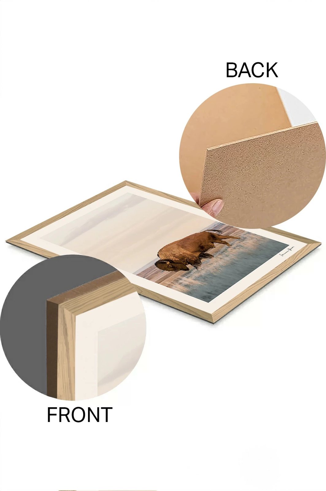 Pikturë dekorative, MDF, shumëngjyrëshe, Wallity, Tekhammdf125, 33x48cm